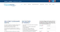 Desktop Screenshot of edgwaredental.com